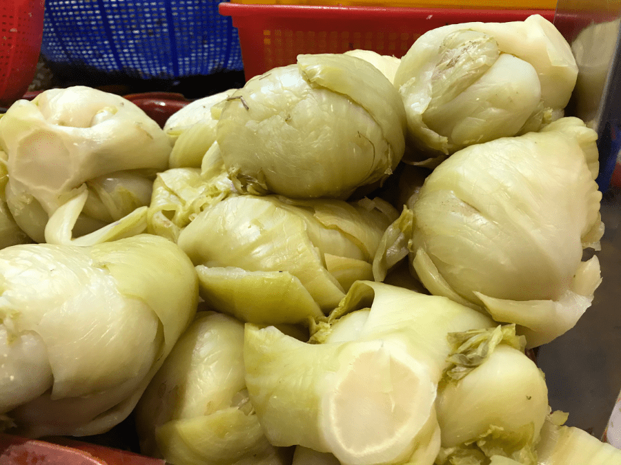 酸菜心、酸菜心絲