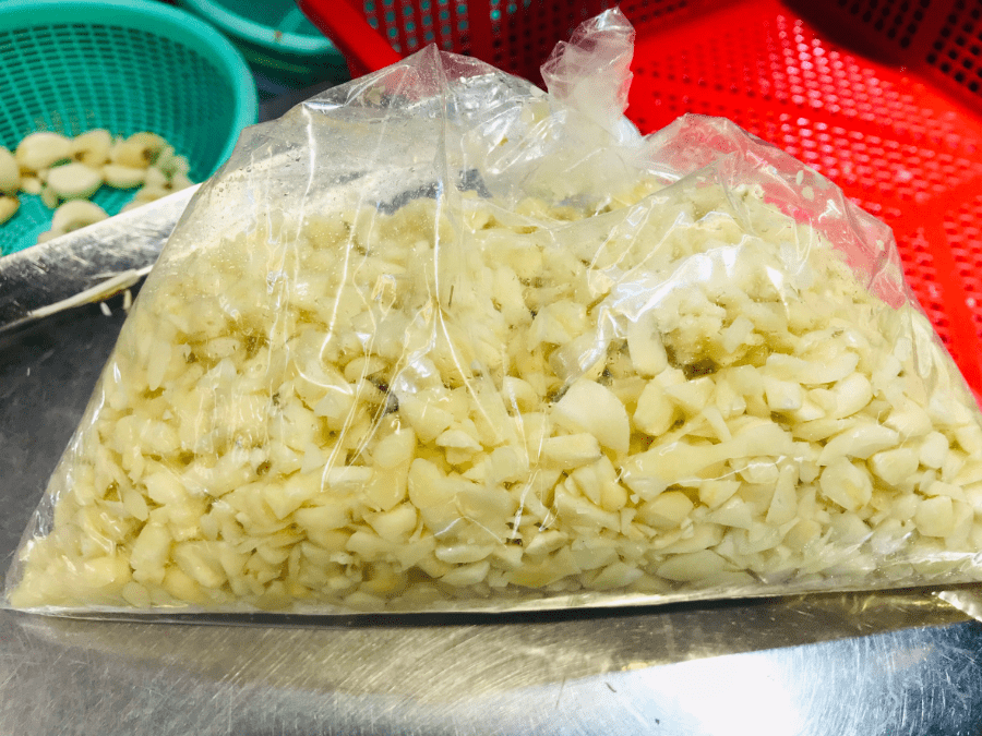 蒜粗、蒜中、蒜泥