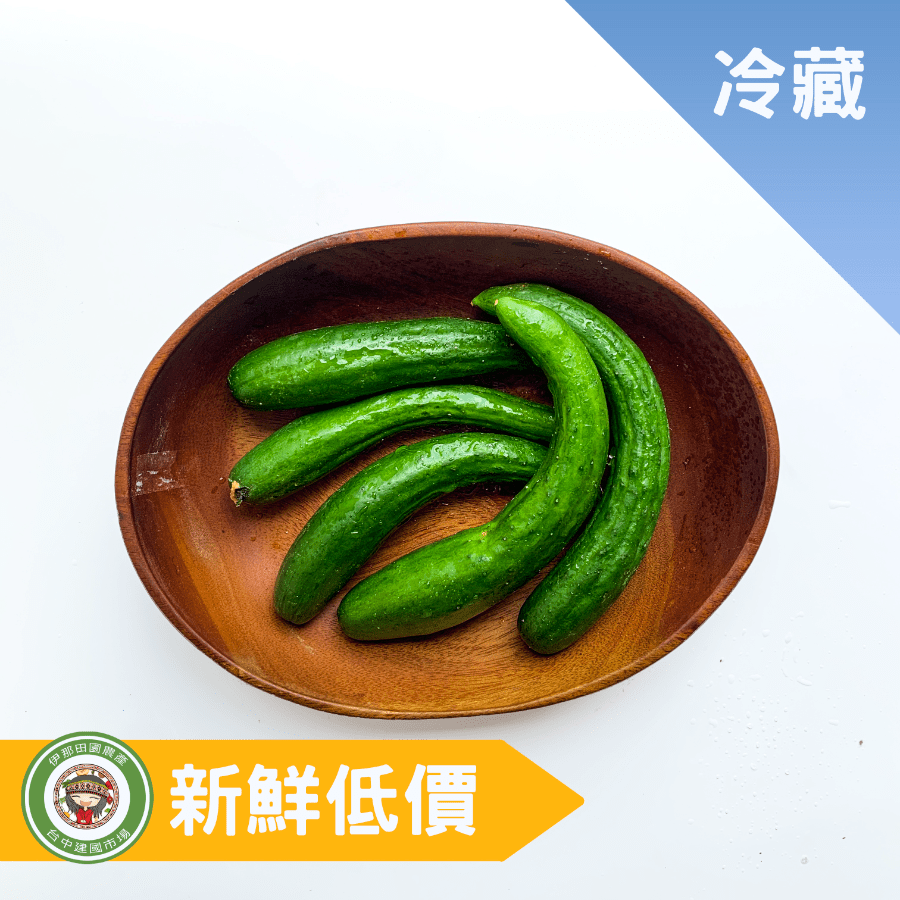 伊那田園農產 小黃瓜｜每日嚴選｜新鮮直送｜建國市場｜四星樂活名攤｜