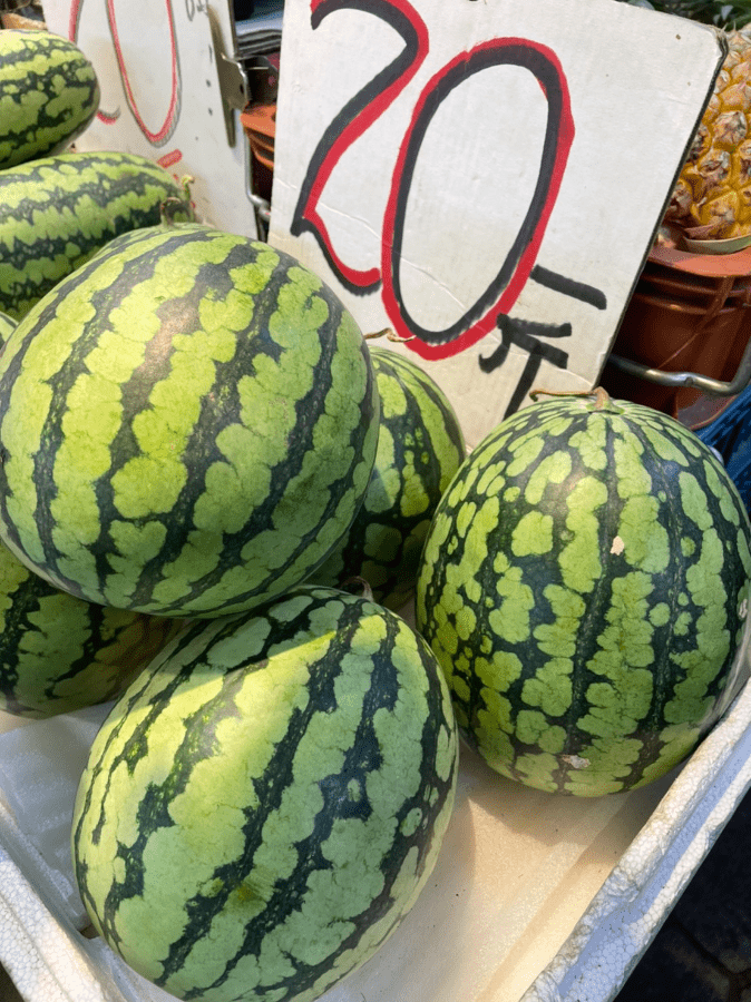 小玉黃肉西瓜（20/斤）