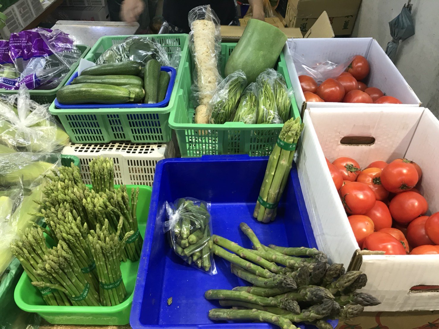 當季各種生鮮蔬菜