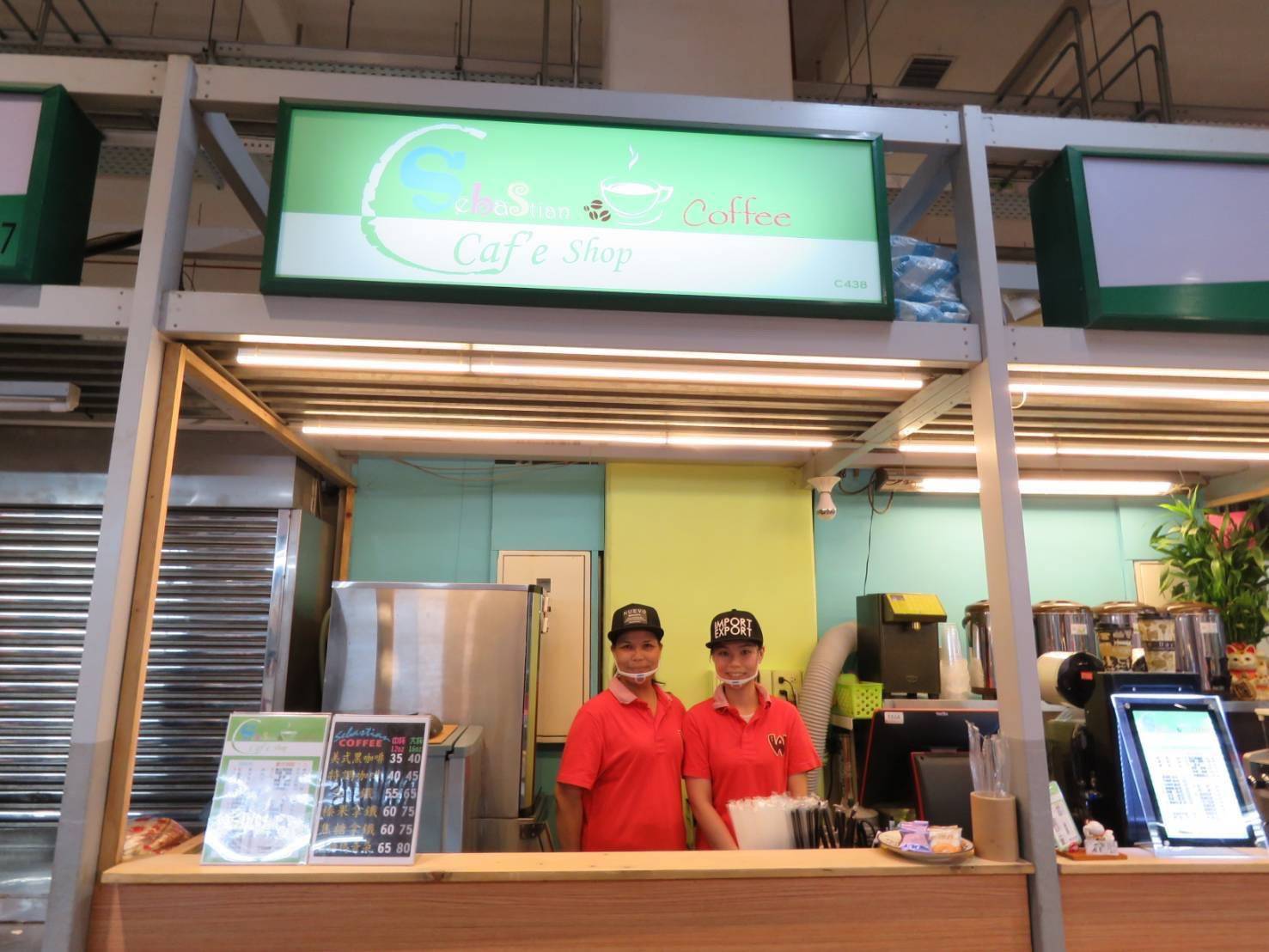 Sebastion coffee店面