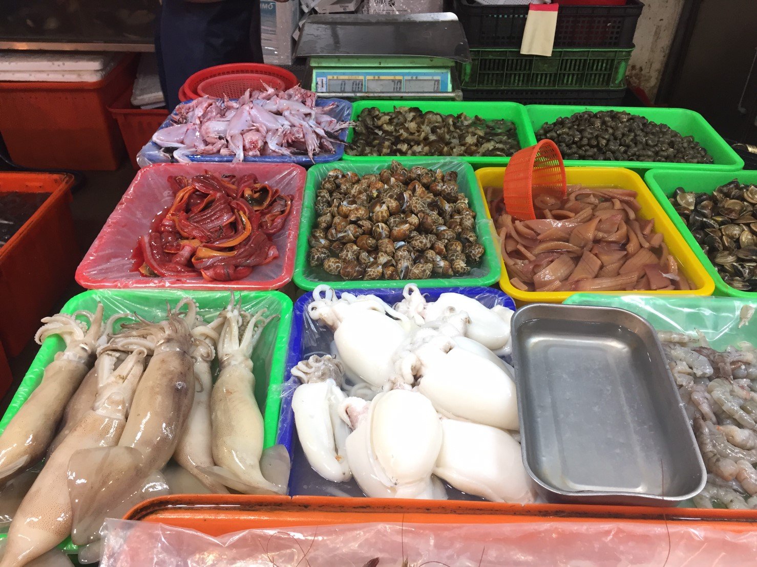 各式新鮮淡水水產