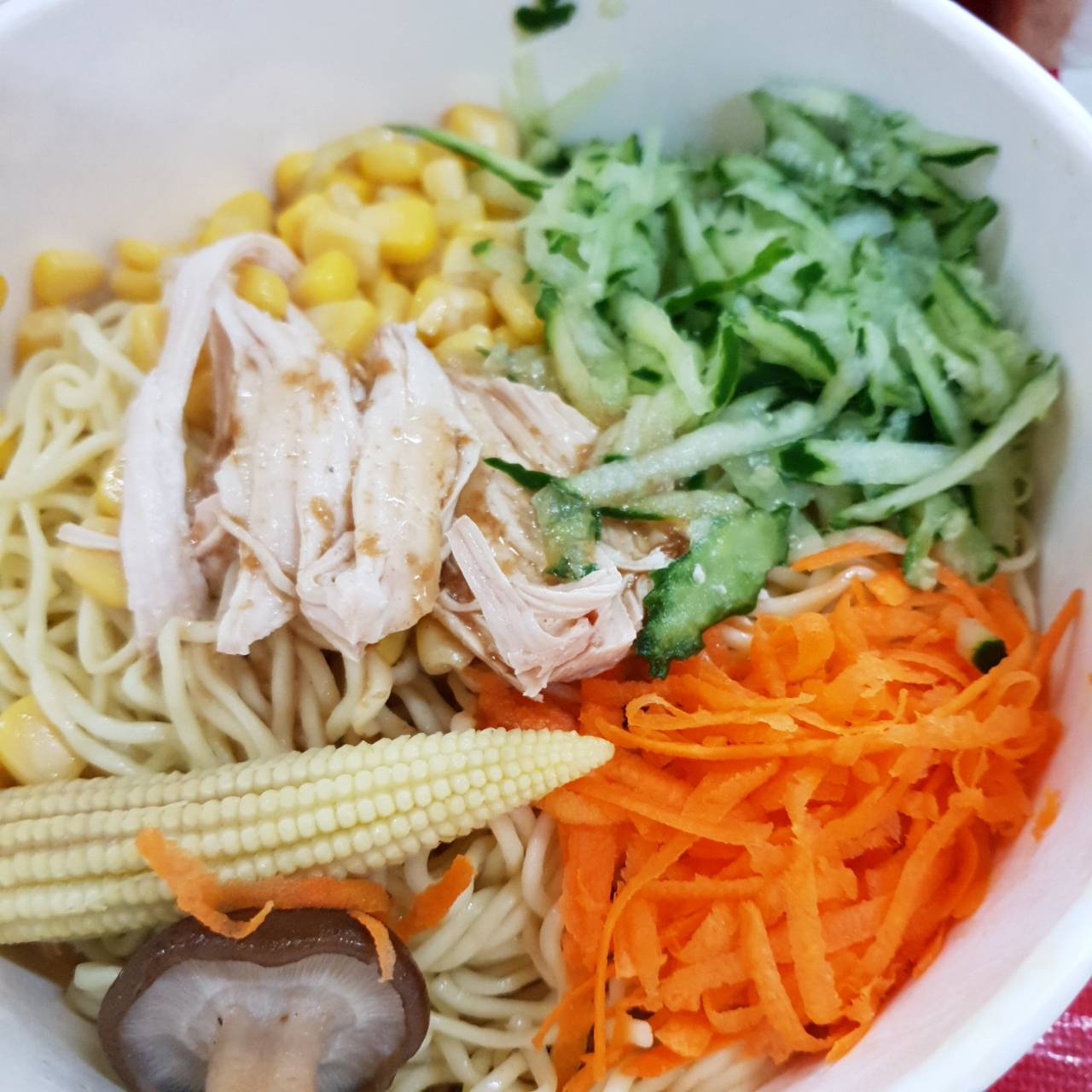 五色新鮮生菜沙拉