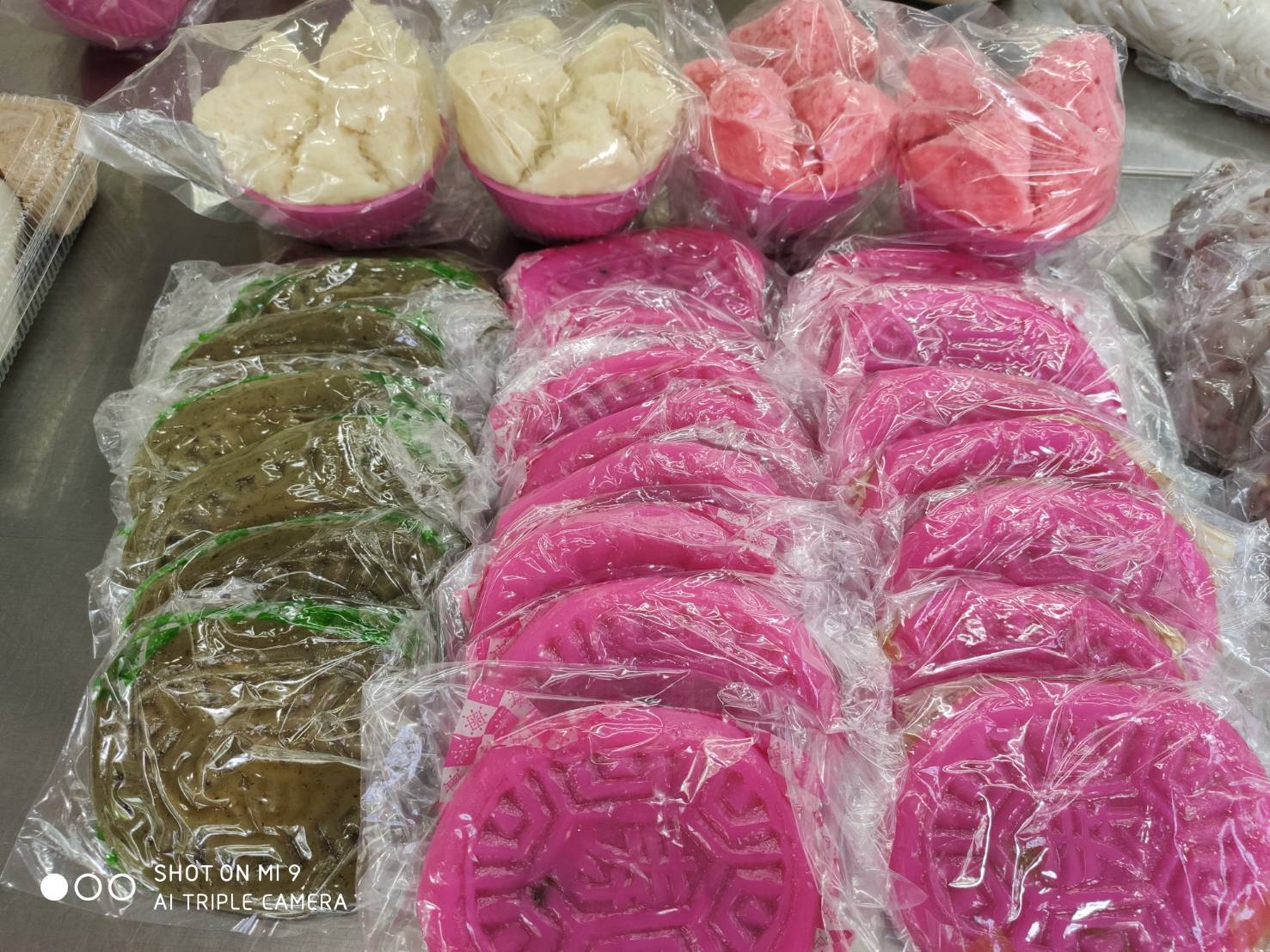 紅龜粿、菜頭粿