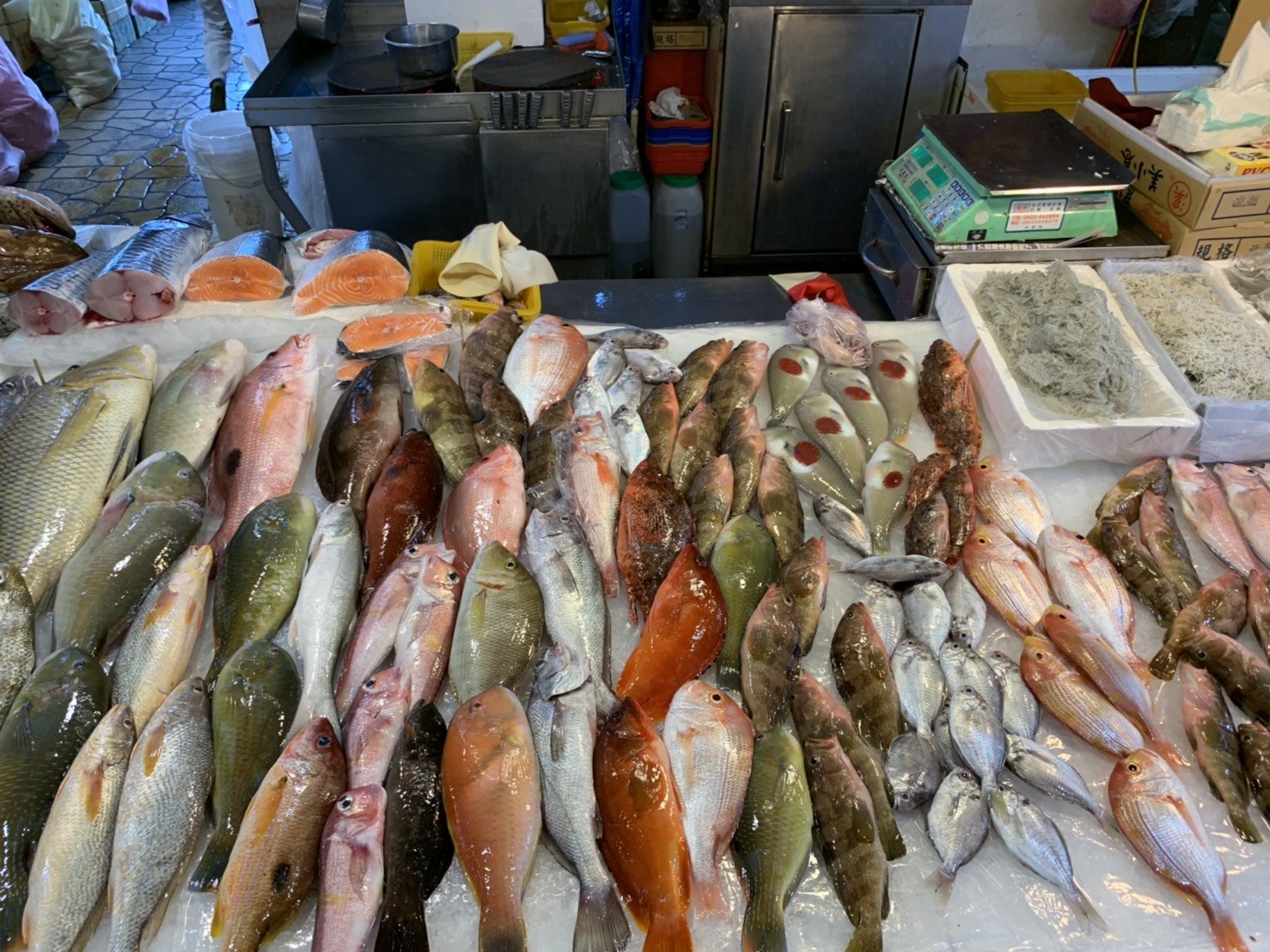 店內各式新鮮魚貨02