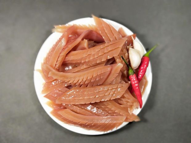 阿根廷手工刻花魷魚